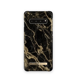 Fashion Case Galaxy S10 Golden Smoke Marble