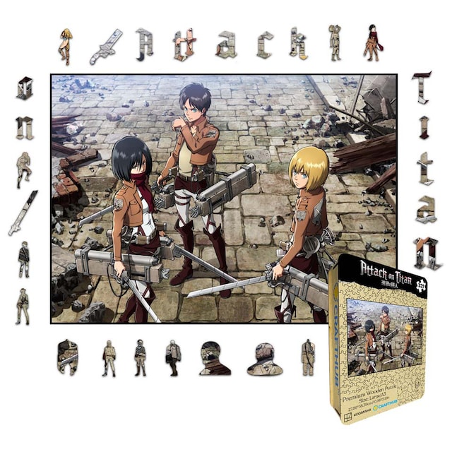 Crafthub Attack on Titan palapeli (Guardian"s Stand)