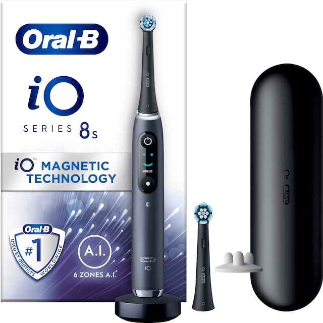 Oral-B iO 8s elektrisk tannbørste 387125 (black onyx)