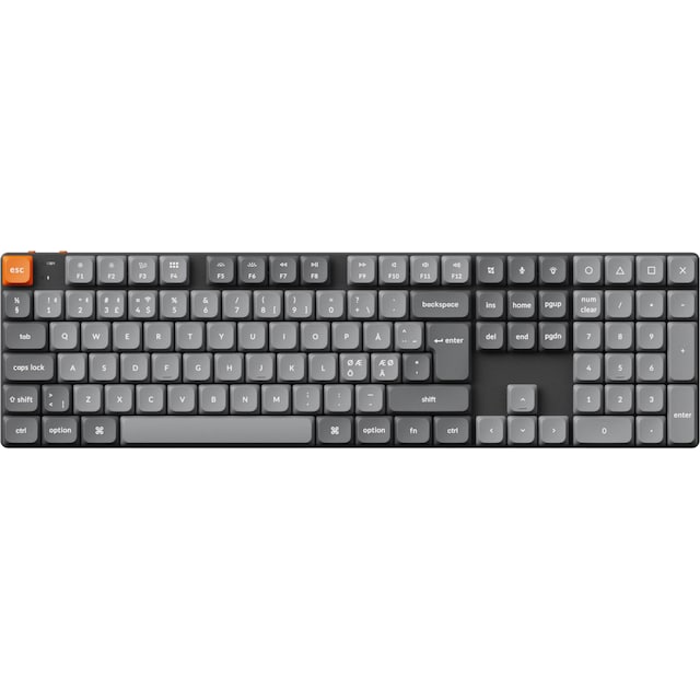 Keychron K5 MAX Red trådløst tastatur