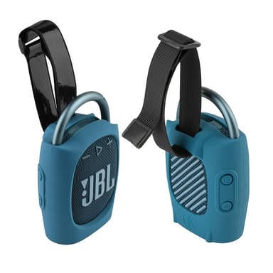 Silikonbeskyttelsesveske for JBL CLIP4 Bluetooth-høyttaler Blå