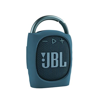 Silikonbeskyttelsesveske for JBL CLIP4 Bluetooth-høyttaler Blå