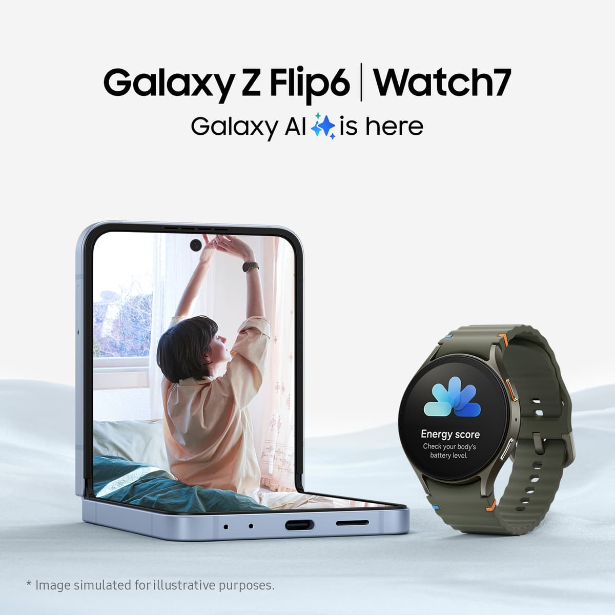 Galaxy Watch 7 44mm BT (grønn)