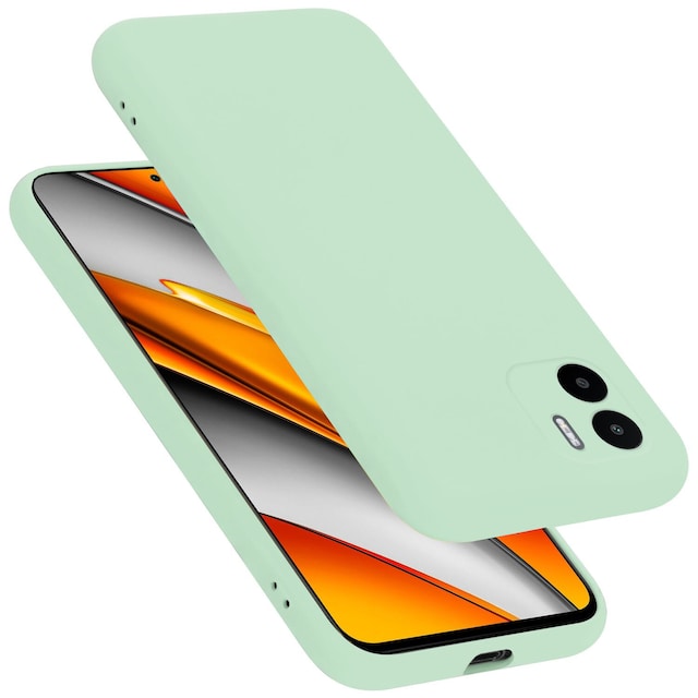 Xiaomi RedMi A1 silikondeksel case (grønn)