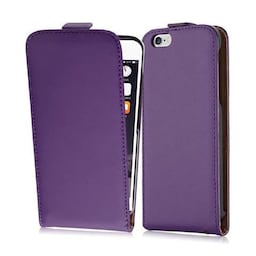 iPhone 6 / 6S Deksel Flip Case (lilla)