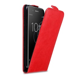 Sony Xperia XA1 PLUS deksel flip cover (rød)