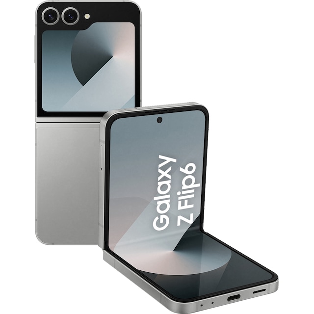 Samsung Galaxy Z Flip6 5G smarttelefon 12/512GB (sølv)