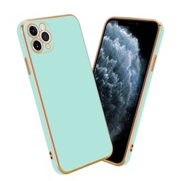 iPhone 13 PRO silikondeksel case (grønn)