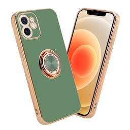 iPhone 11 silikondeksel case (grønn)