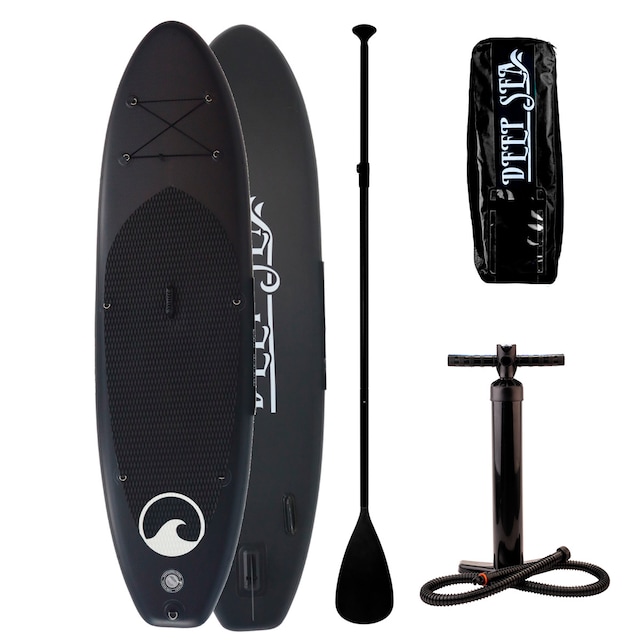 Deep Sea SUP-lautasetti Pro, musta