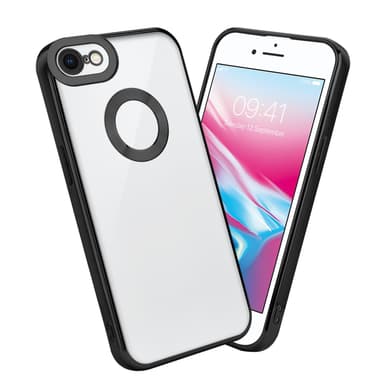 iPhone 7 / 7S / 8 / SE 2020 silikondeksel Krom case