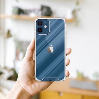 iPhone 12 MINI Deksel Case Cover (gjennomsiktig)