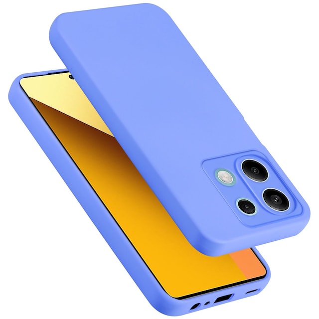 Redmi Note 13 5G Global silikondeksel case (Lilla)