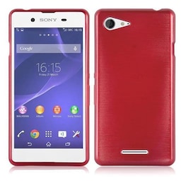 Sony Xperia E3 Skal Fodral Case (Röd)