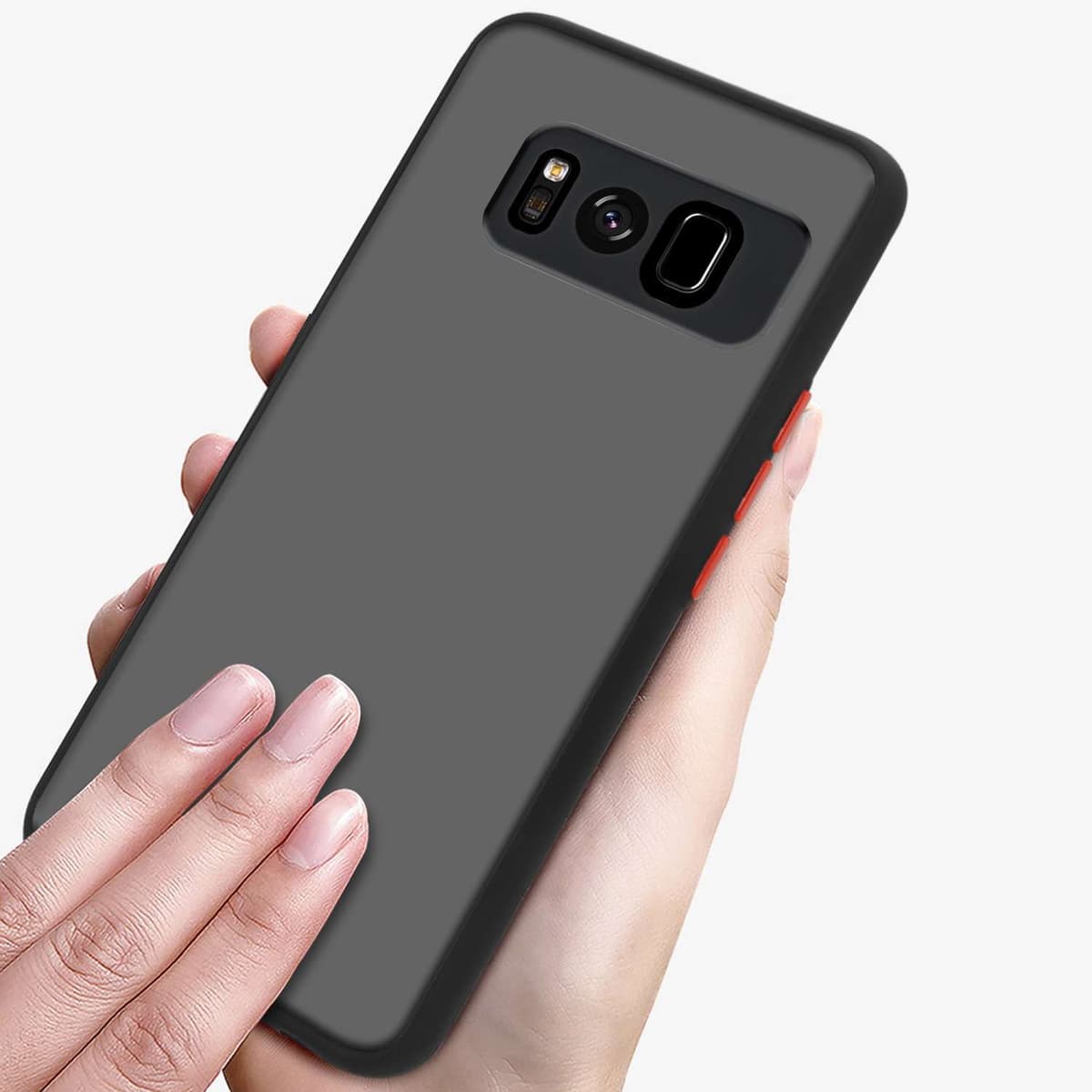 Samsung Galaxy S8 Deksel Case Cover (Svart)