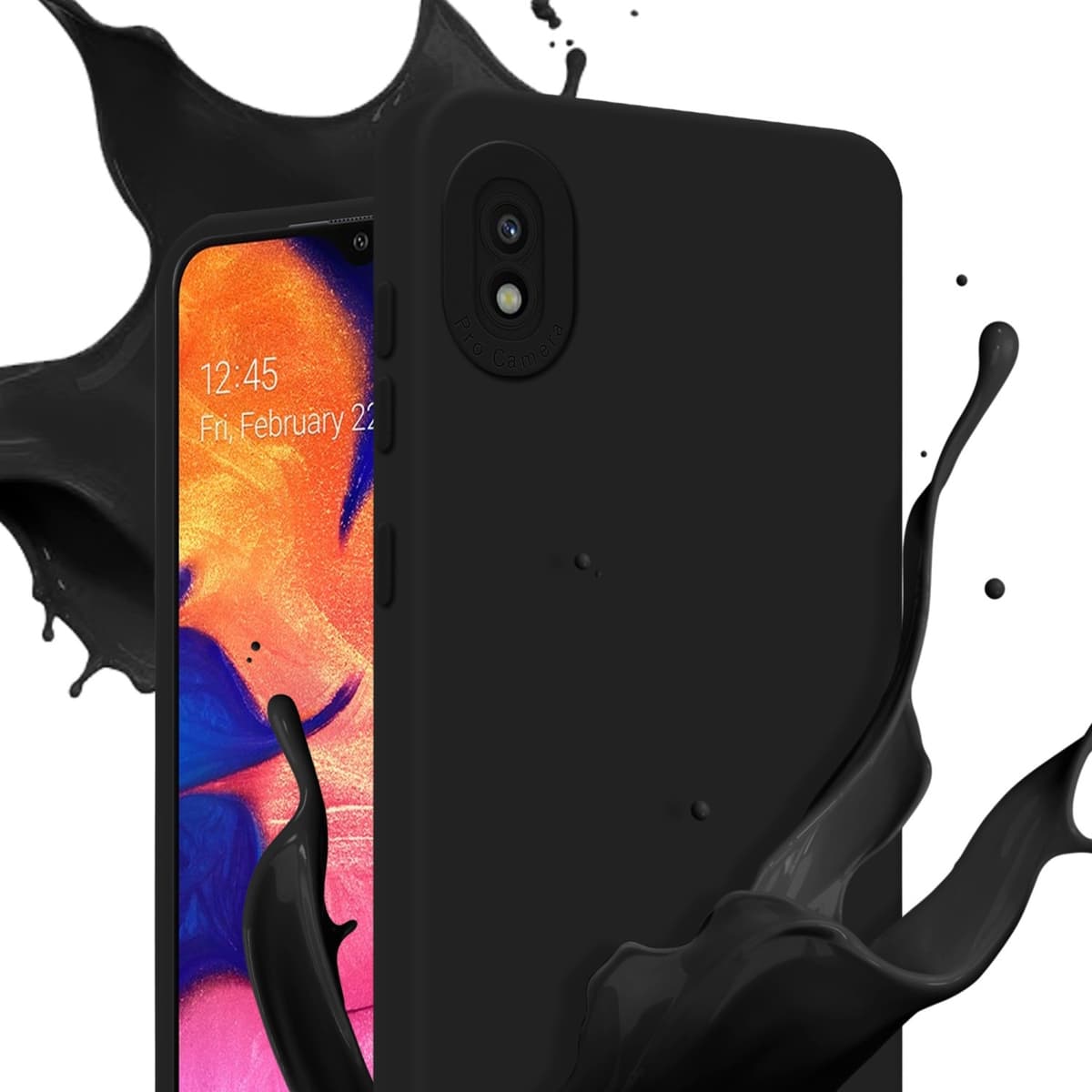 Samsung Galaxy A10 Deksel case (svart)