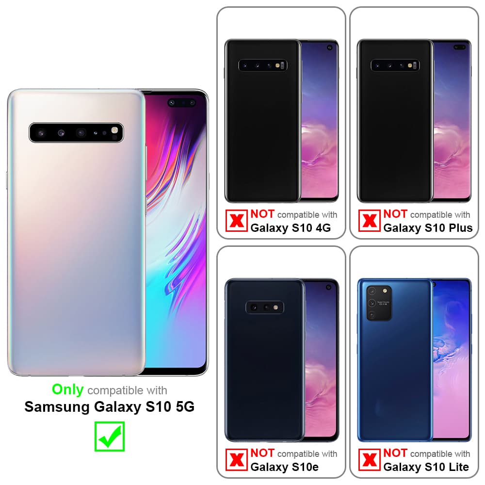 Deksel Samsung Galaxy S10 5G ultra slim (svart)