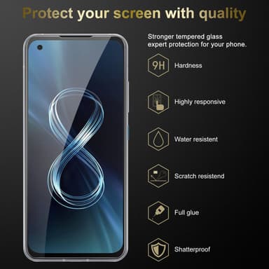 Asus ZenFone 8 Skjermbeskytter Skärmskydd