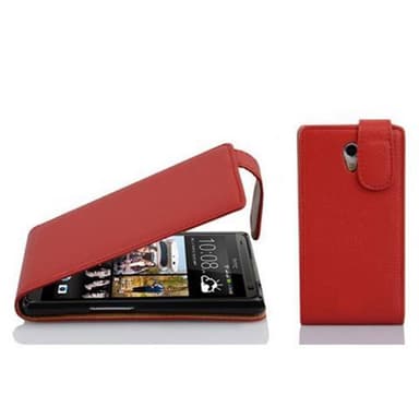 HTC Desire 600 Deksel Cover Etui (rød)