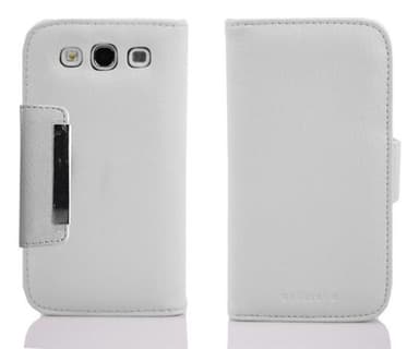 Lommebokdeksel Samsung Galaxy S3 / S3 NEO etui (hvit)