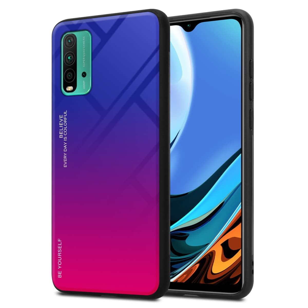 Deksel Xiaomi RedMi 9T / POCO M3 Case Cover (svart)