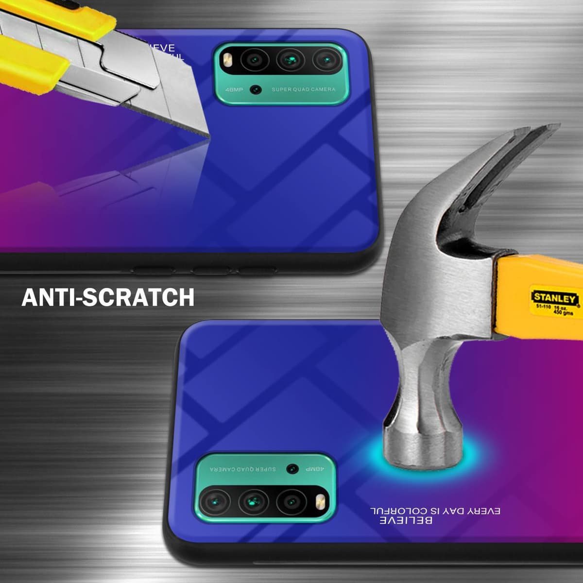 Deksel Xiaomi RedMi 9T / POCO M3 Case Cover (svart)