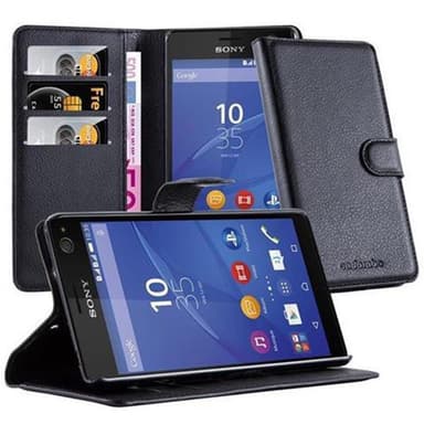 Sony Xperia C4 Deksel Etui Case (svart)