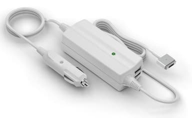 Billader for Apple Magsafe 45/60W 2 ekstra USB-porter