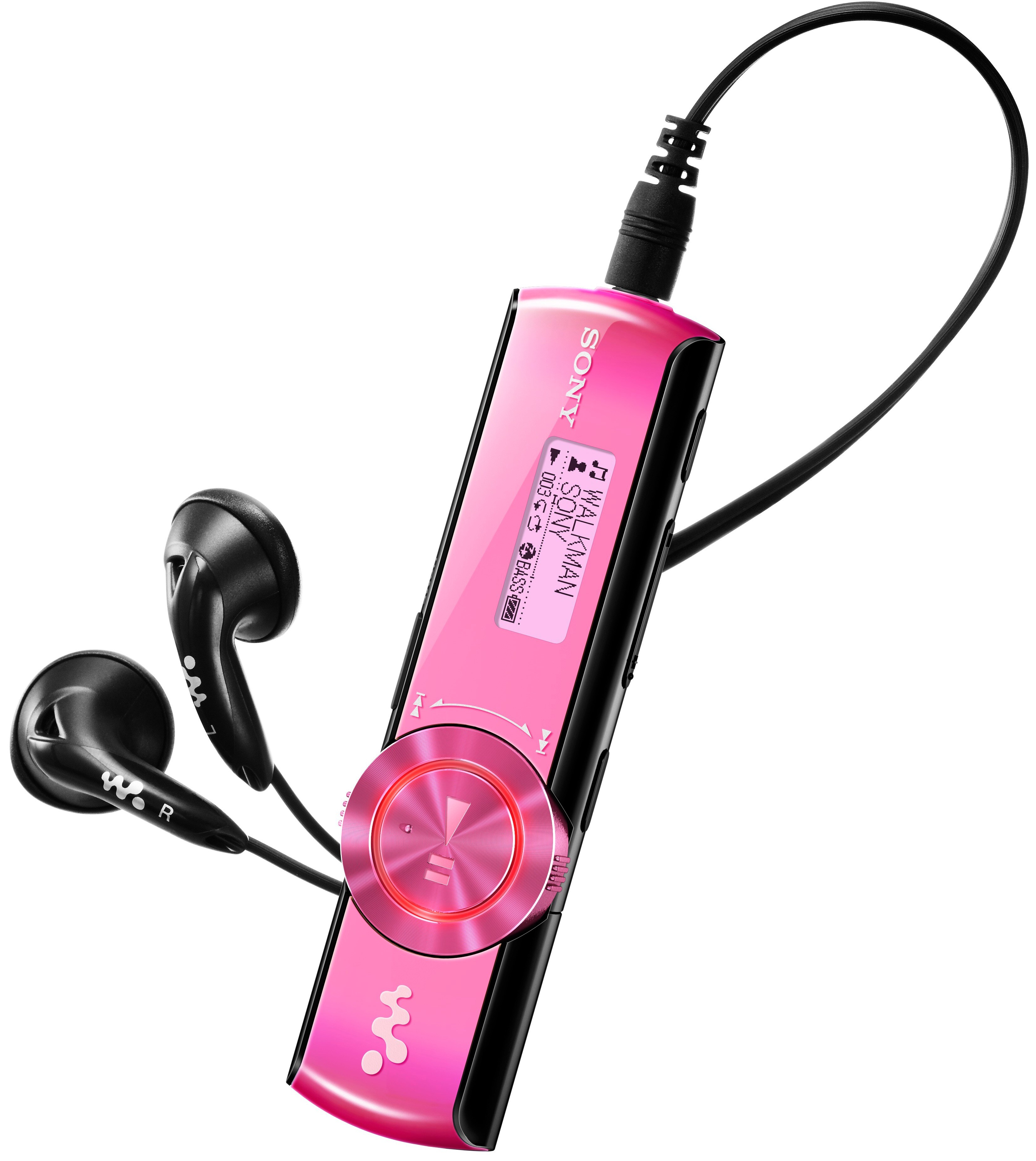 Sony MP3-spiller 2 GB NWZ-172 (rosa) - Bærbar musikkspiller - Elkjøp