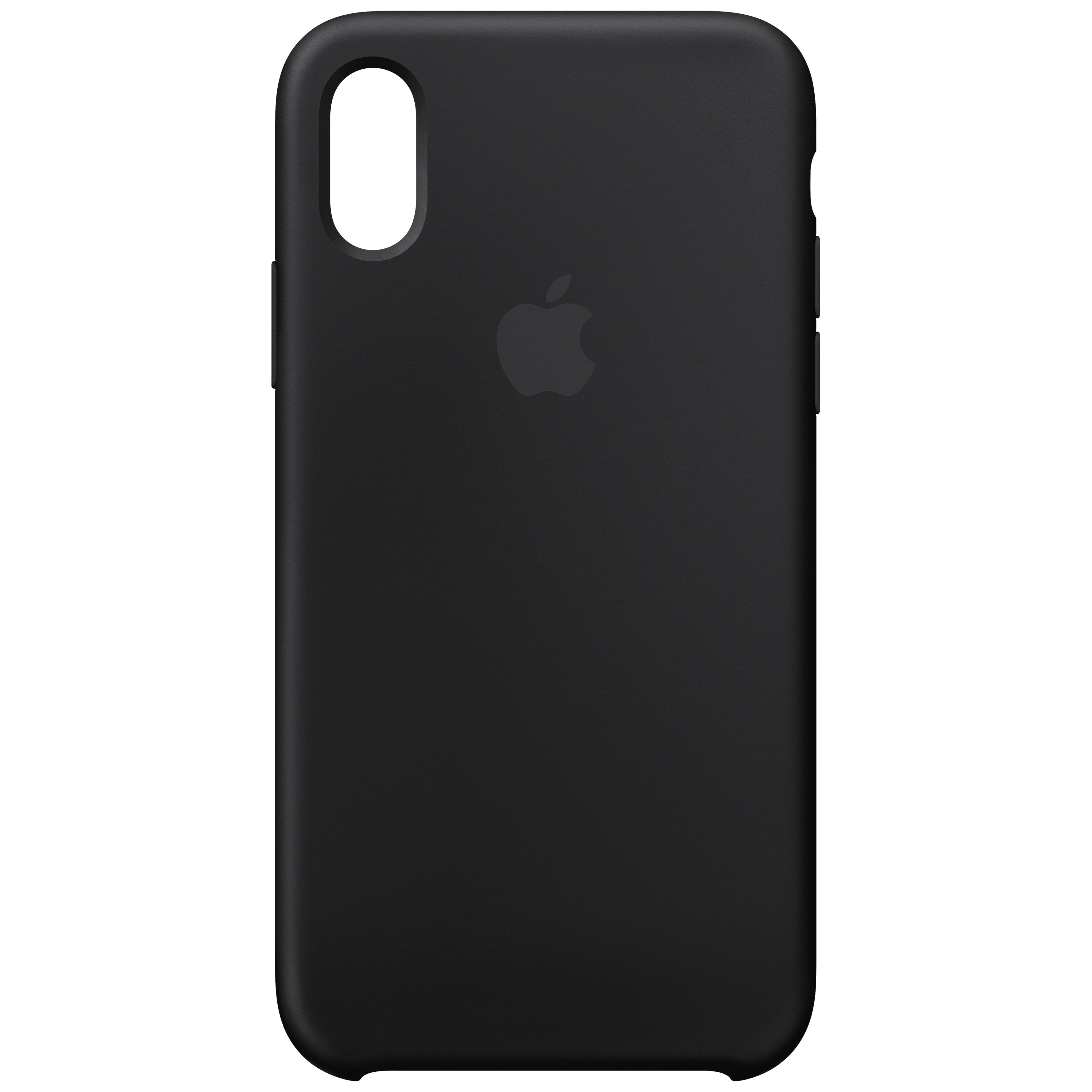 iPhone Xs silikondeksel (sort) - Deksler og etui til mobiltelefon - Elkjøp