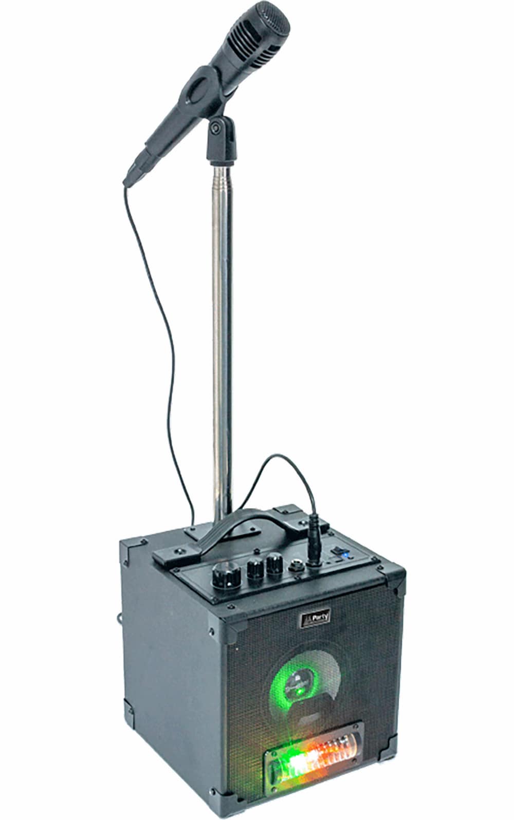 Karaoke sanganlegg m. LED lyseffekt - Mikrofon - Elkjøp