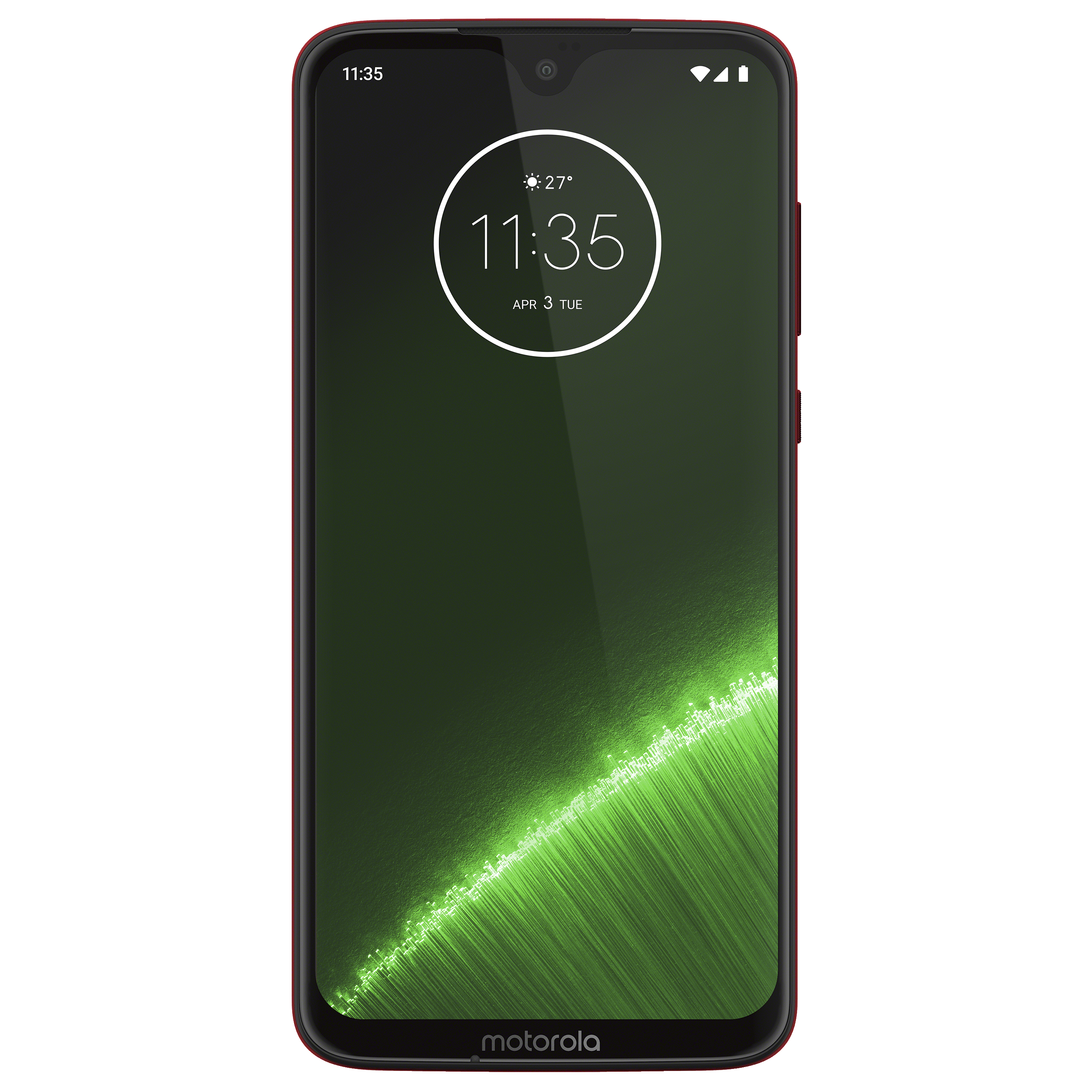 Motorola Moto G7 Plus smarttelefon (rød) - Mobiltelefon - Elkjøp
