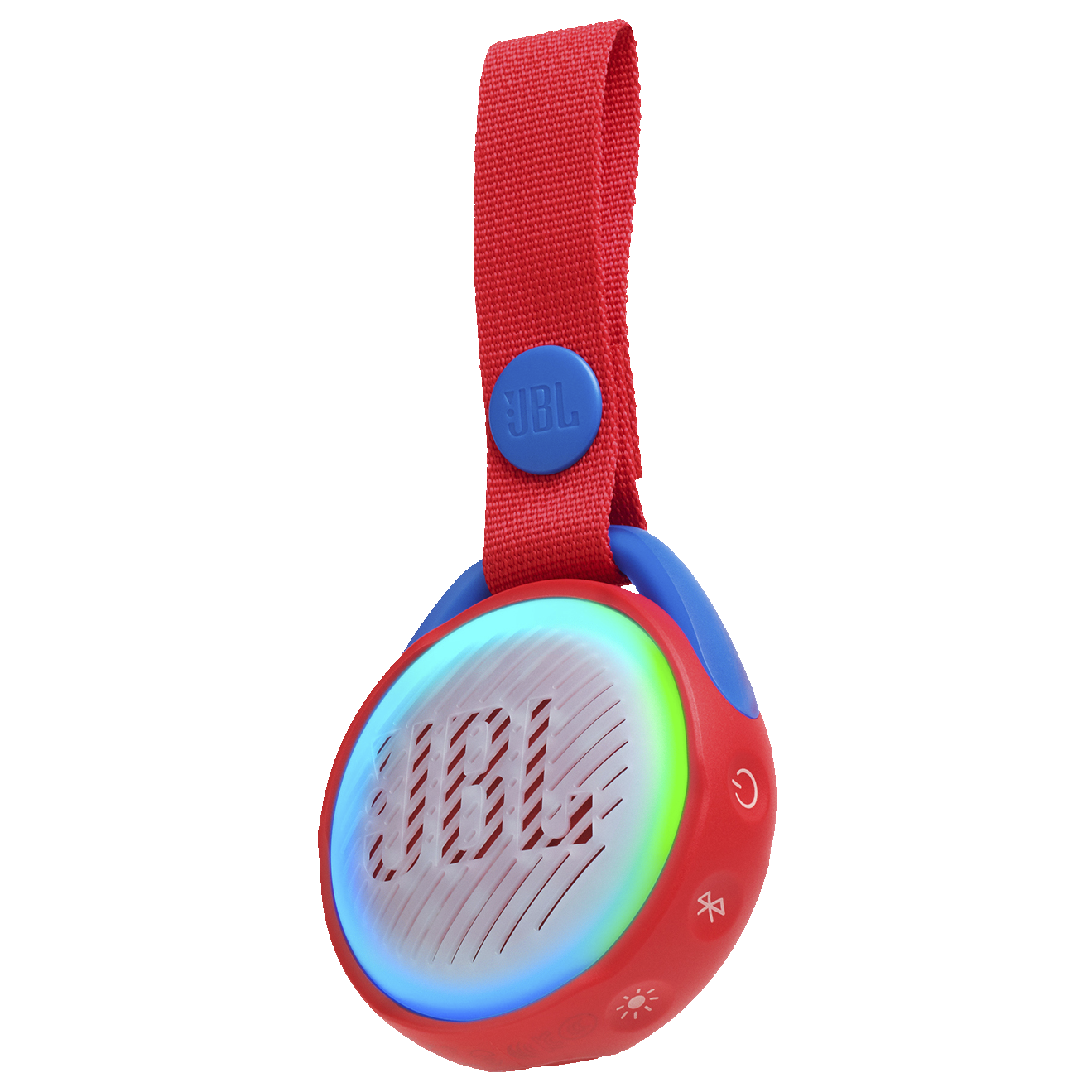 JBL JR POP Bluetooth-høyttaler (rød) - Høyttalere - Elkjøp
