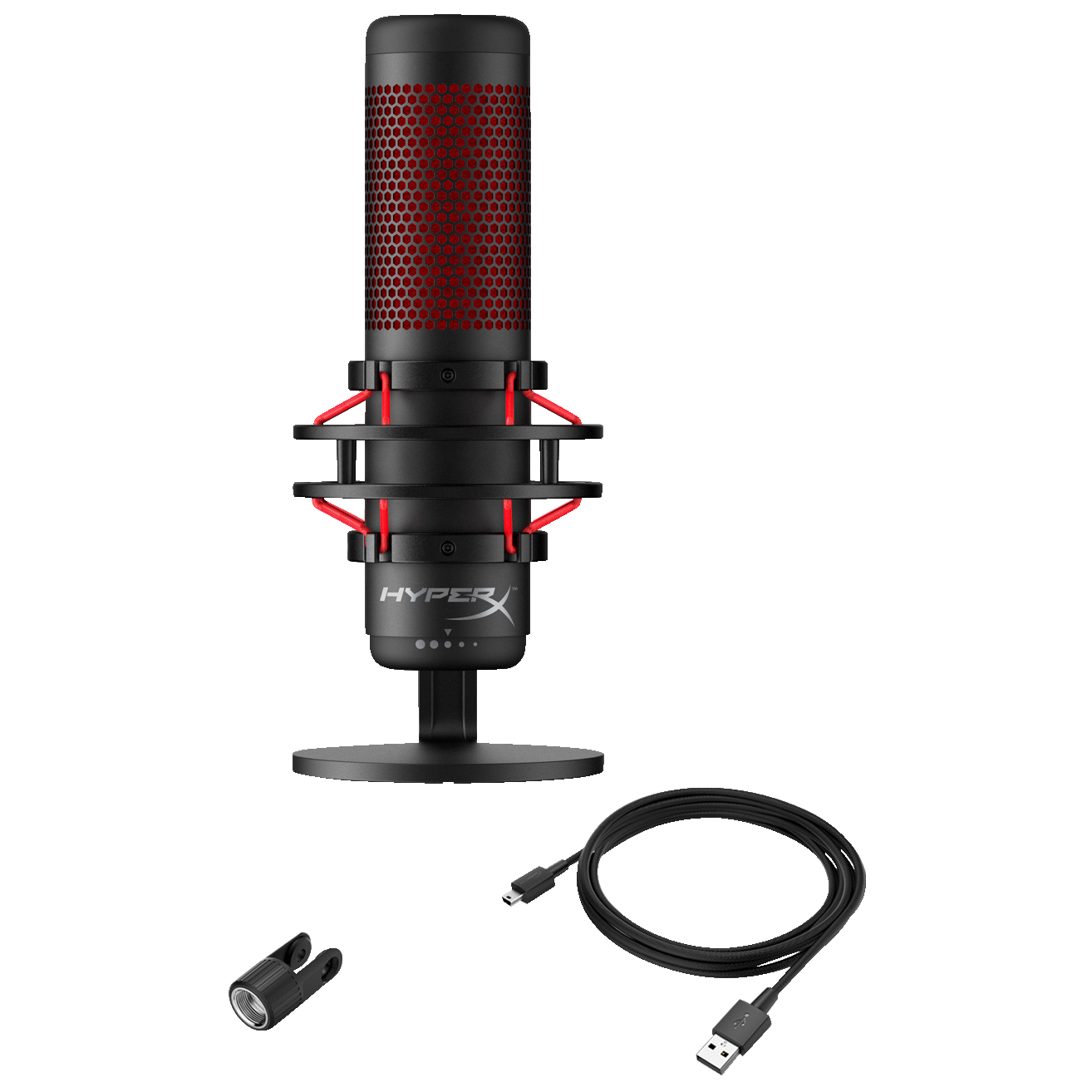 HyperX QuadCast mikrofon - Streaming og podcasting - Elkjøp