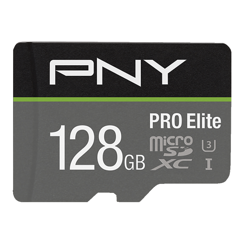 PNY PRO Elite Micro SDXC U3 V30-minnekort 128 GB - Minnekort til kamera -  Elkjøp