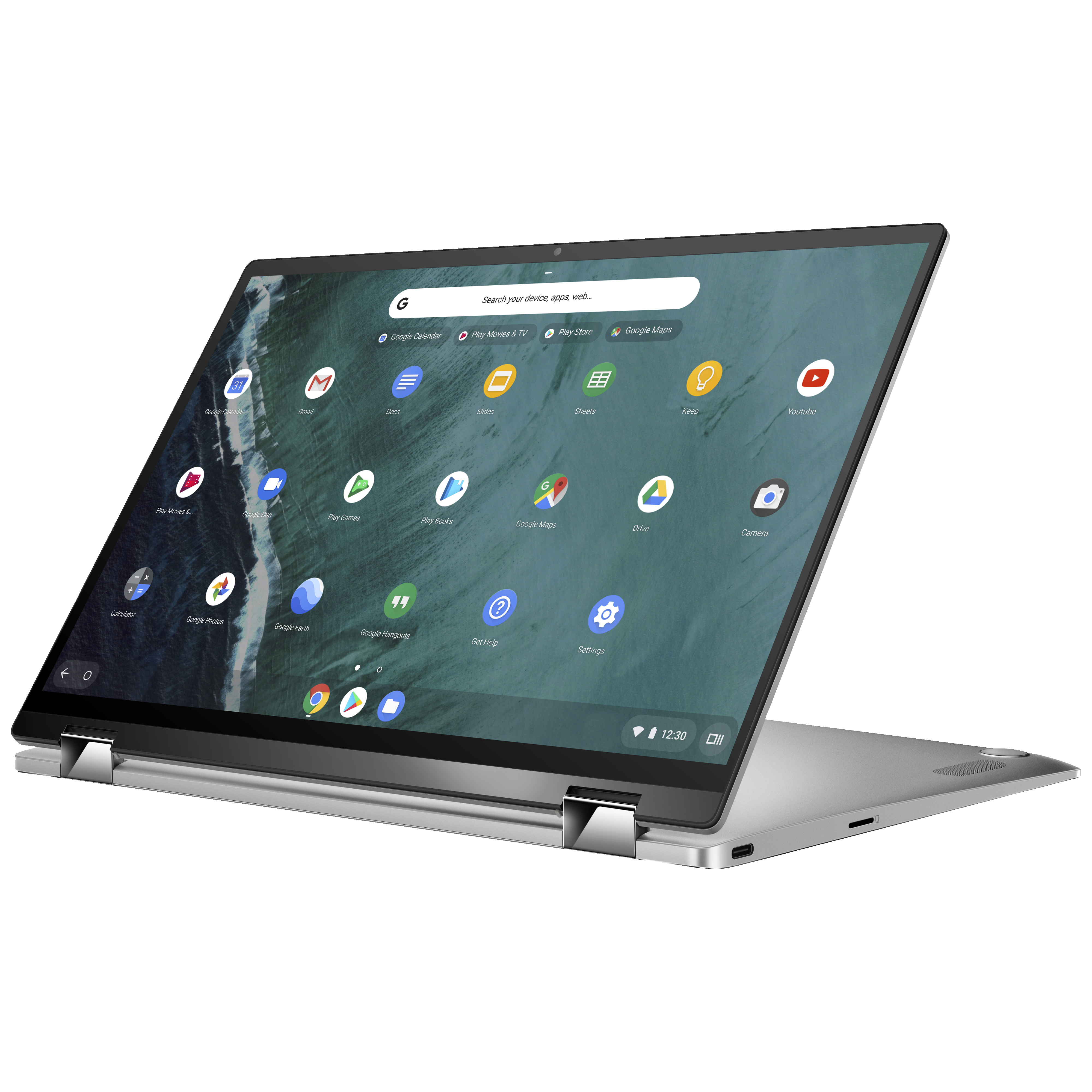 Asus Chromebook Flip C434 14" 2-i-1 bærbar PC (sølv/sort) - Chromebook -  Elkjøp