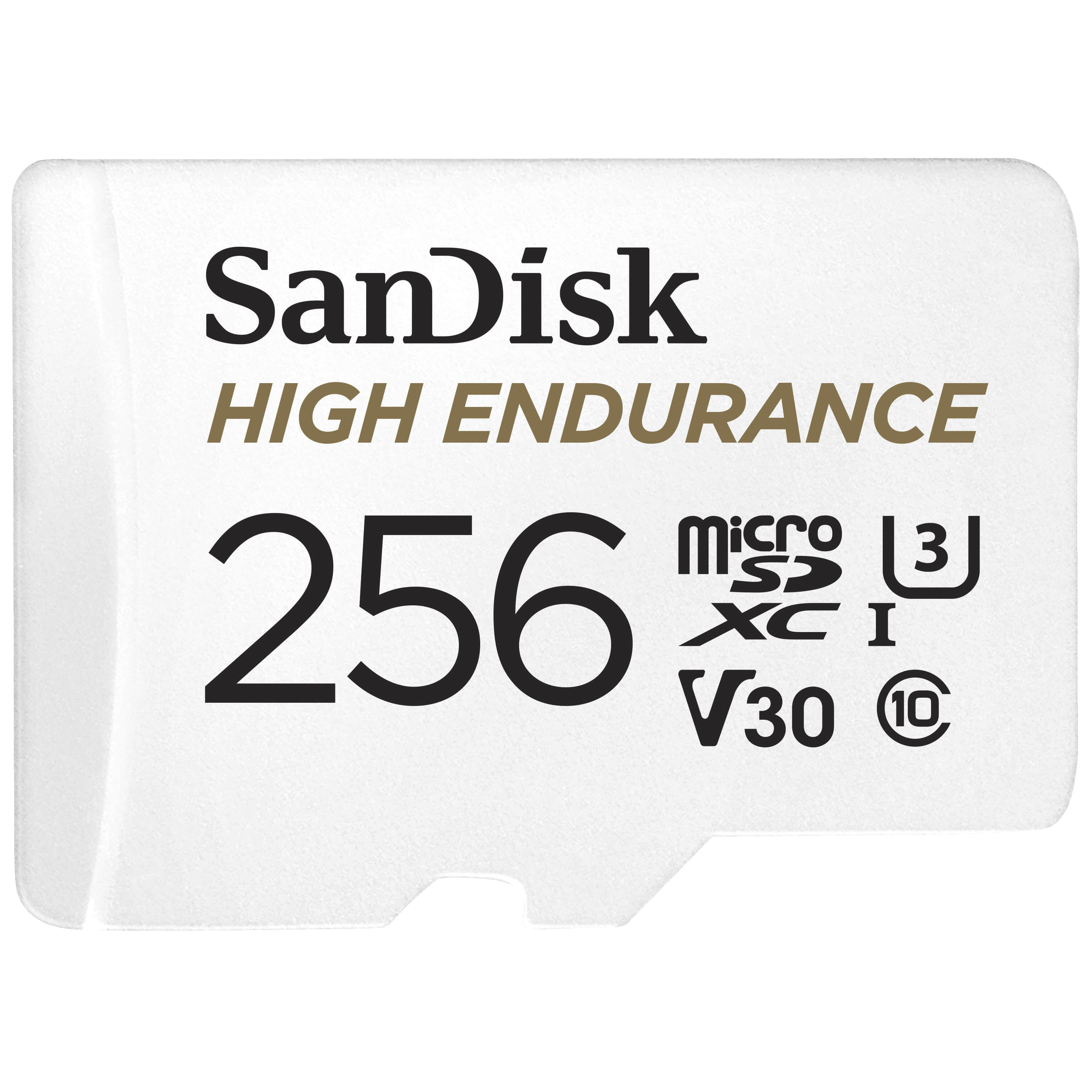 SanDisk MicroSDXC Endurance 256 GB minnekort med SD-adapter - Minnekort og  USB-minne - Elkjøp