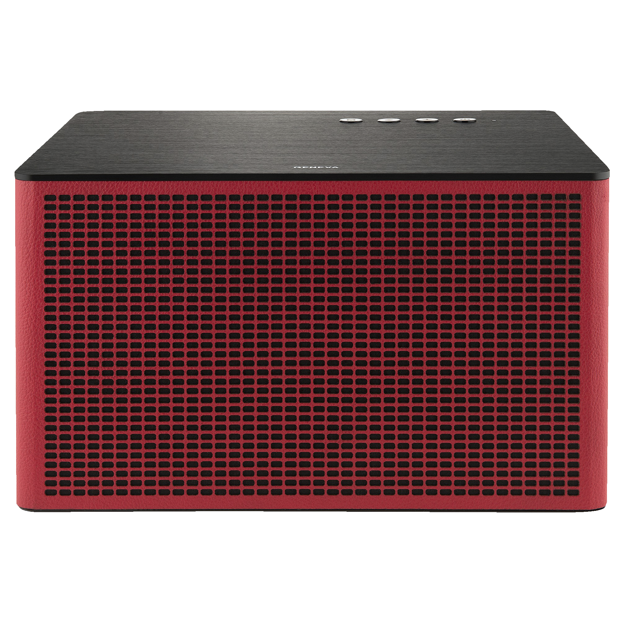 Geneva Acustica Bluetooth-høyttaler (rød) - Høyttalere - Elkjøp
