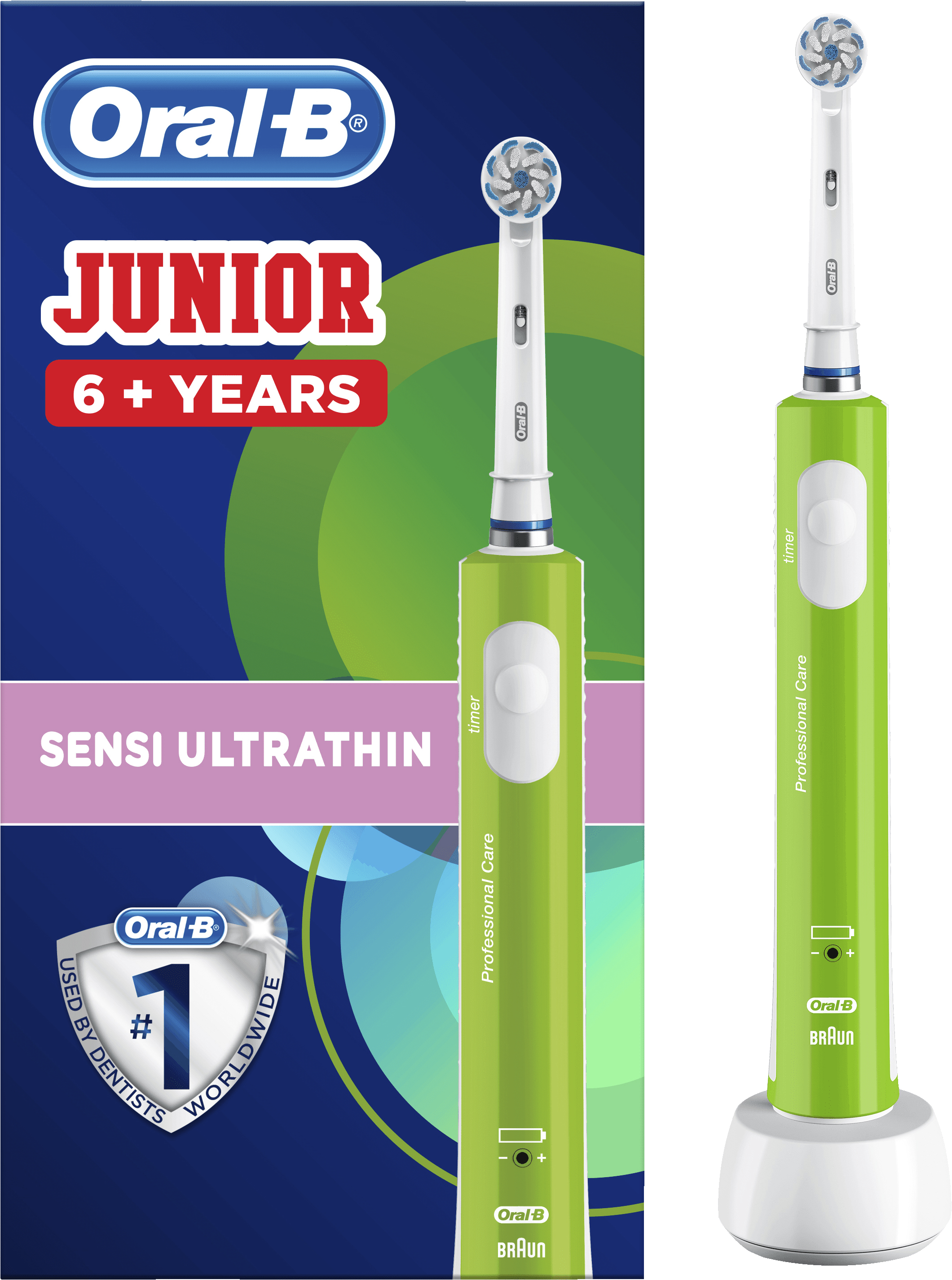 Oral-B Junior elektrisk tannbørste D16 - Tannpleie - Elkjøp