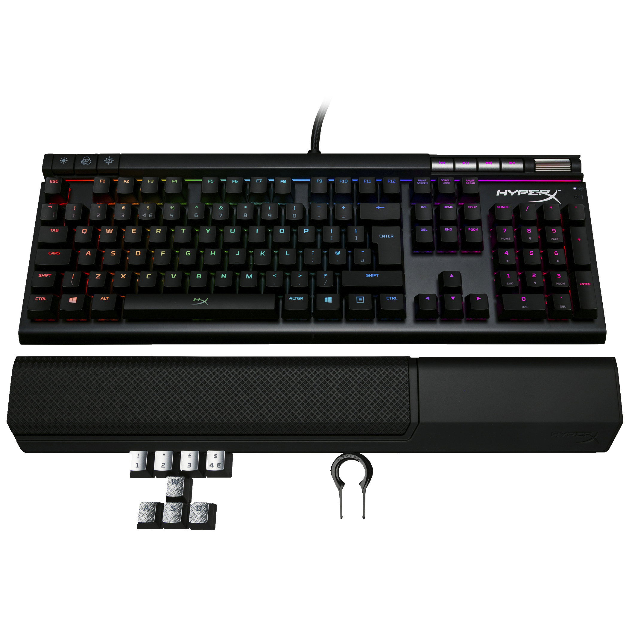 HyperX Alloy Elite RGB gamingtastatur - Mus og tastatur - Elkjøp