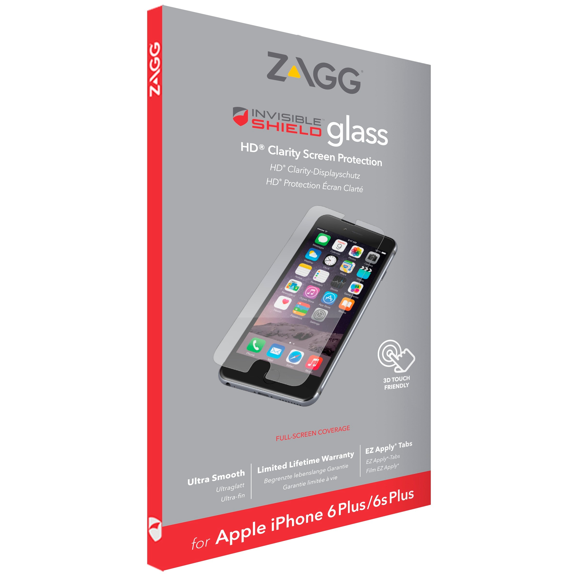 Zagg glass skjermbeskytter til iPhone 6 Plus/6S Plus - Skjermbeskyttere -  Elkjøp