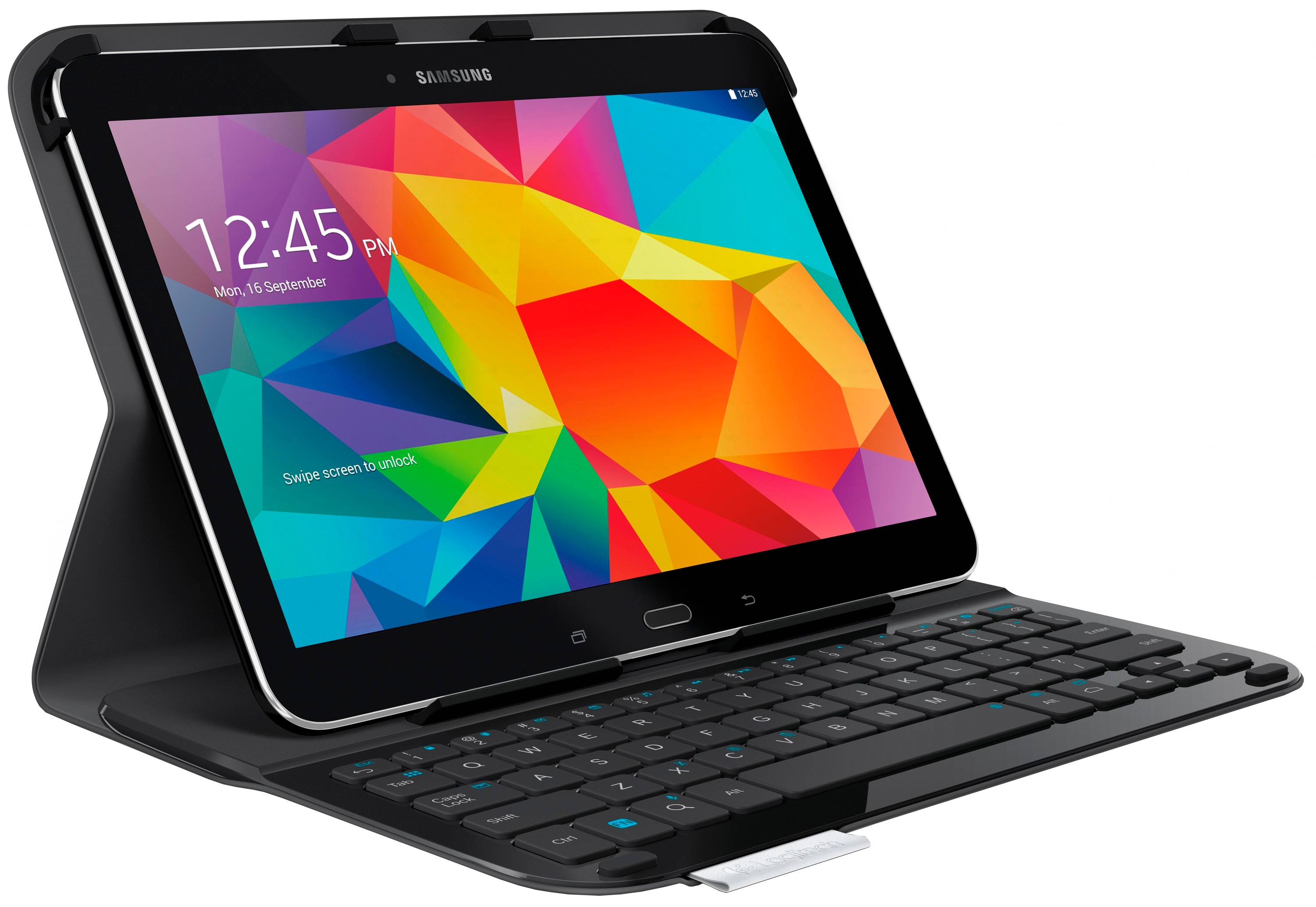 UltraThin Keyboard Folio for Galaxy Tab 4 10.1 (sort) - Tilbehør iPad og  nettbrett - Elkjøp