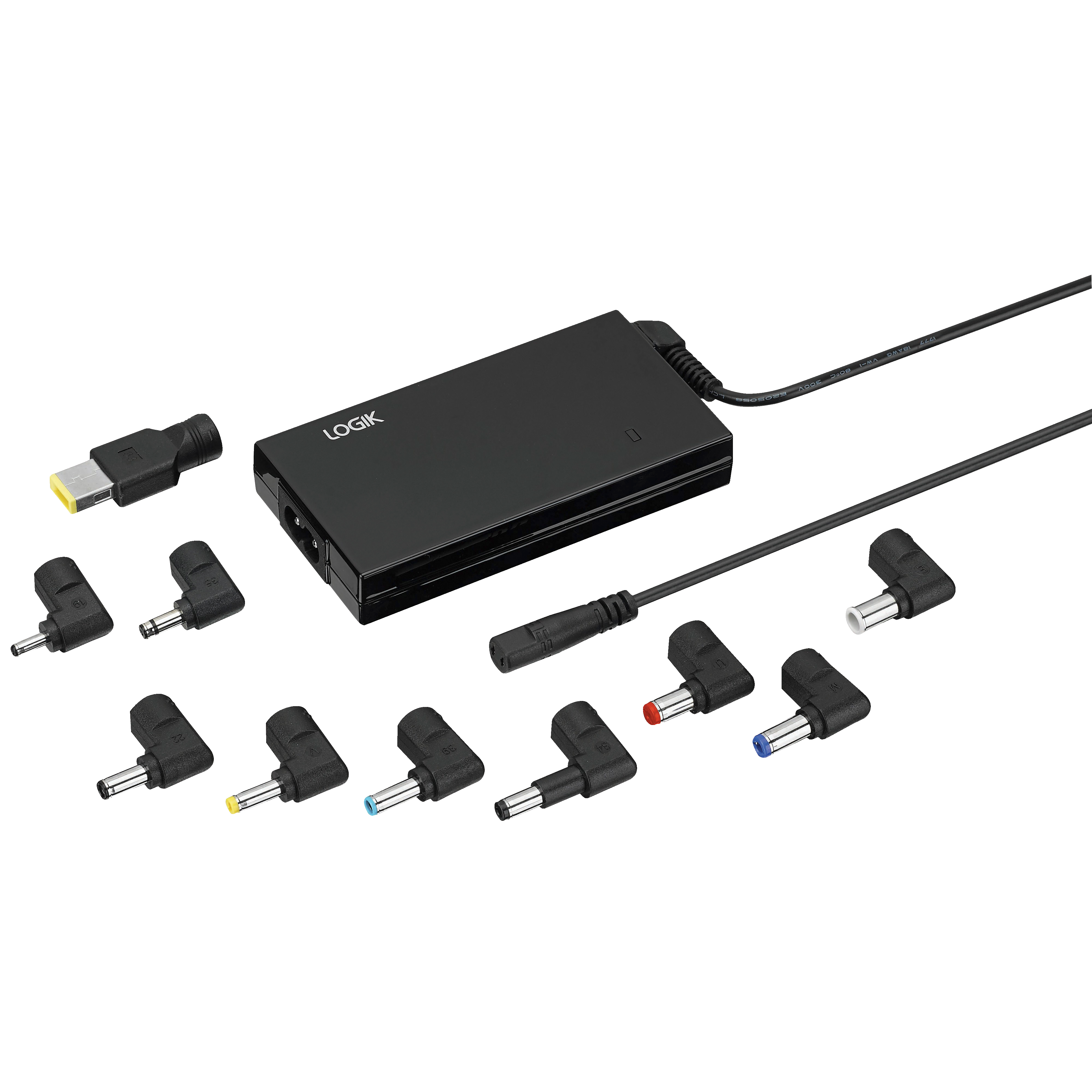 Logik Slim universal lader for ultrabook/Chromebook 65W - Kabler og  tilkobling - PC og nettverk - Elkjøp