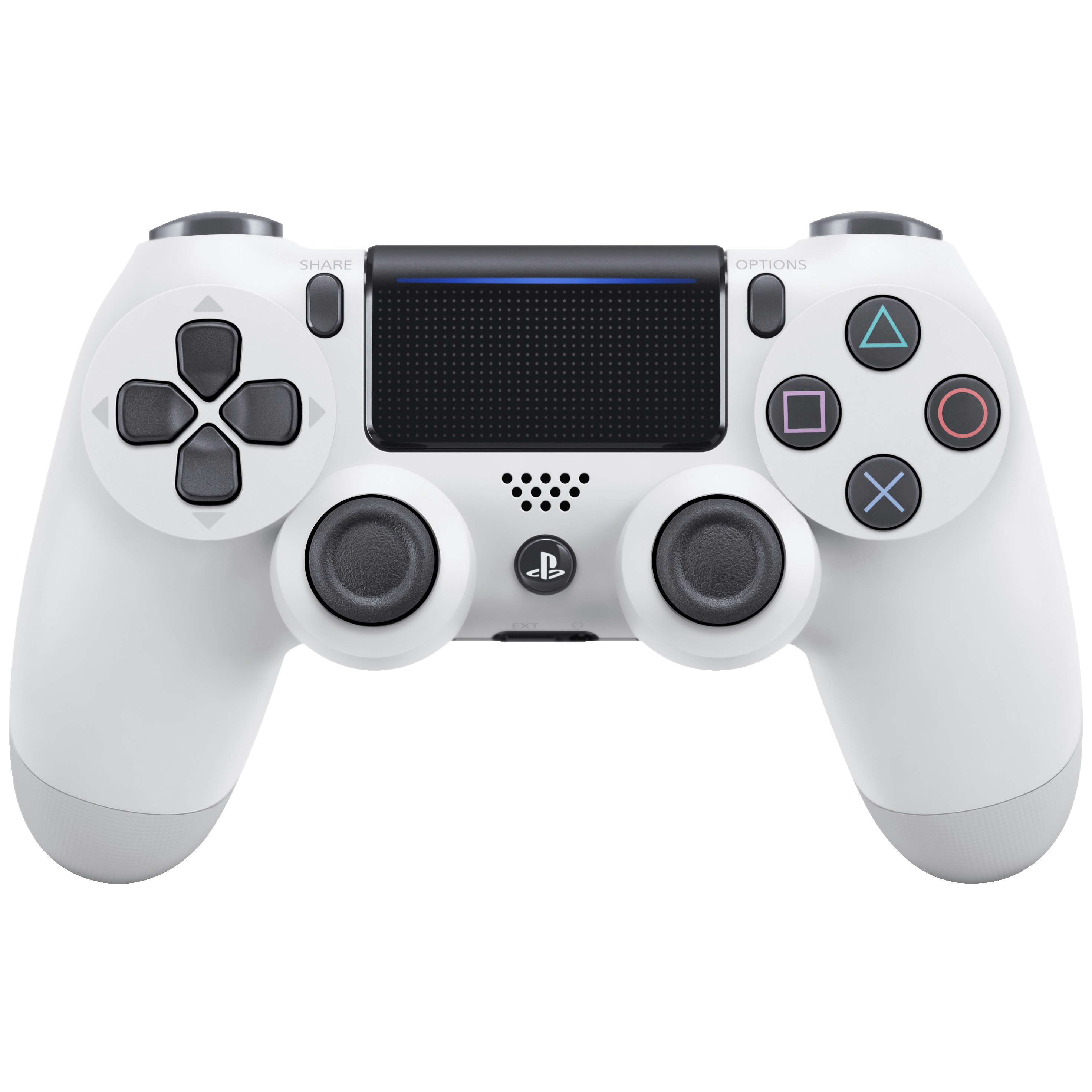 Nye PS4 DualShock 4 trådløse kontroll (hvit) - PlayStation - kontrollere og  tilbehør - Elkjøp