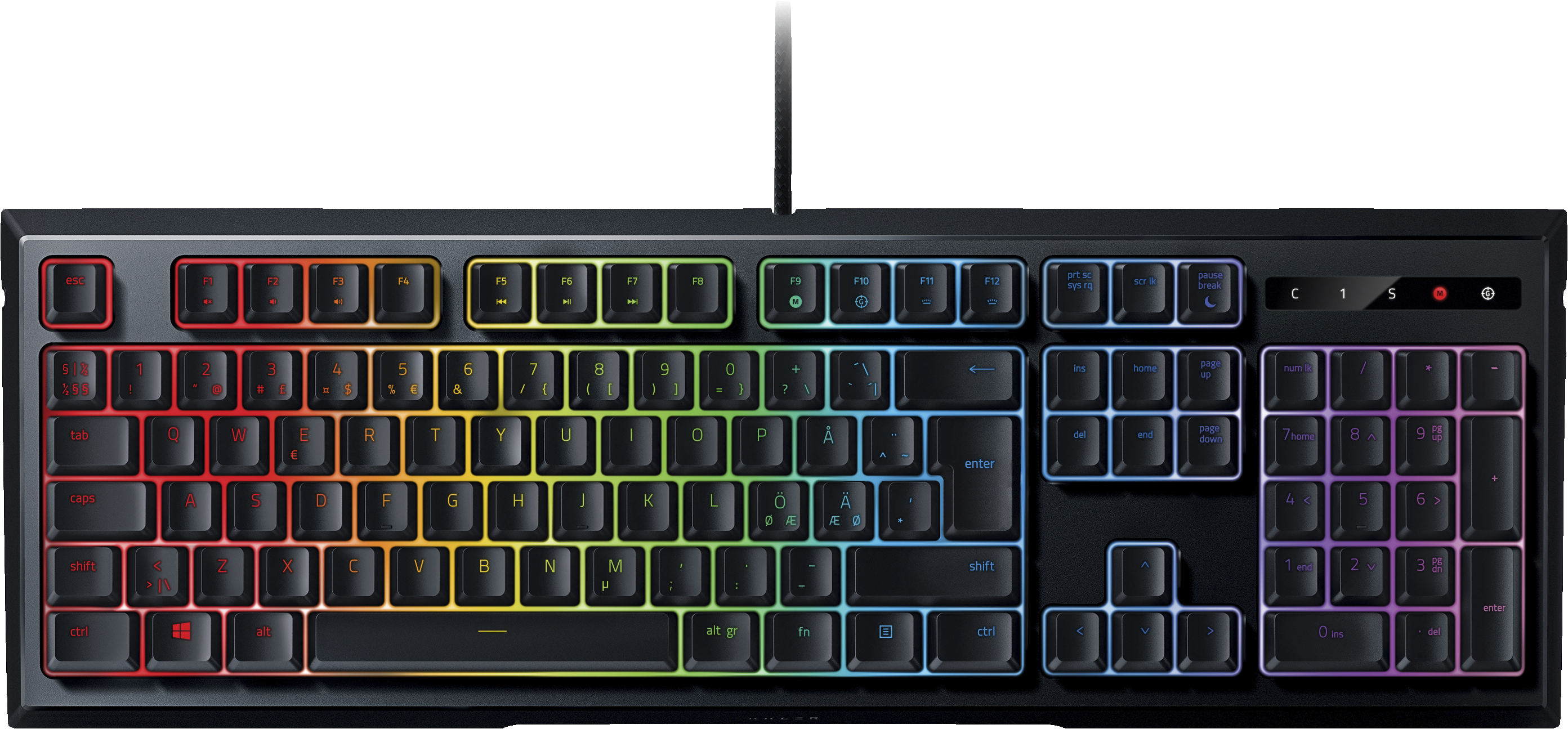 Razer Ornata Chroma gaming-tastatur - Tastatur - Elkjøp