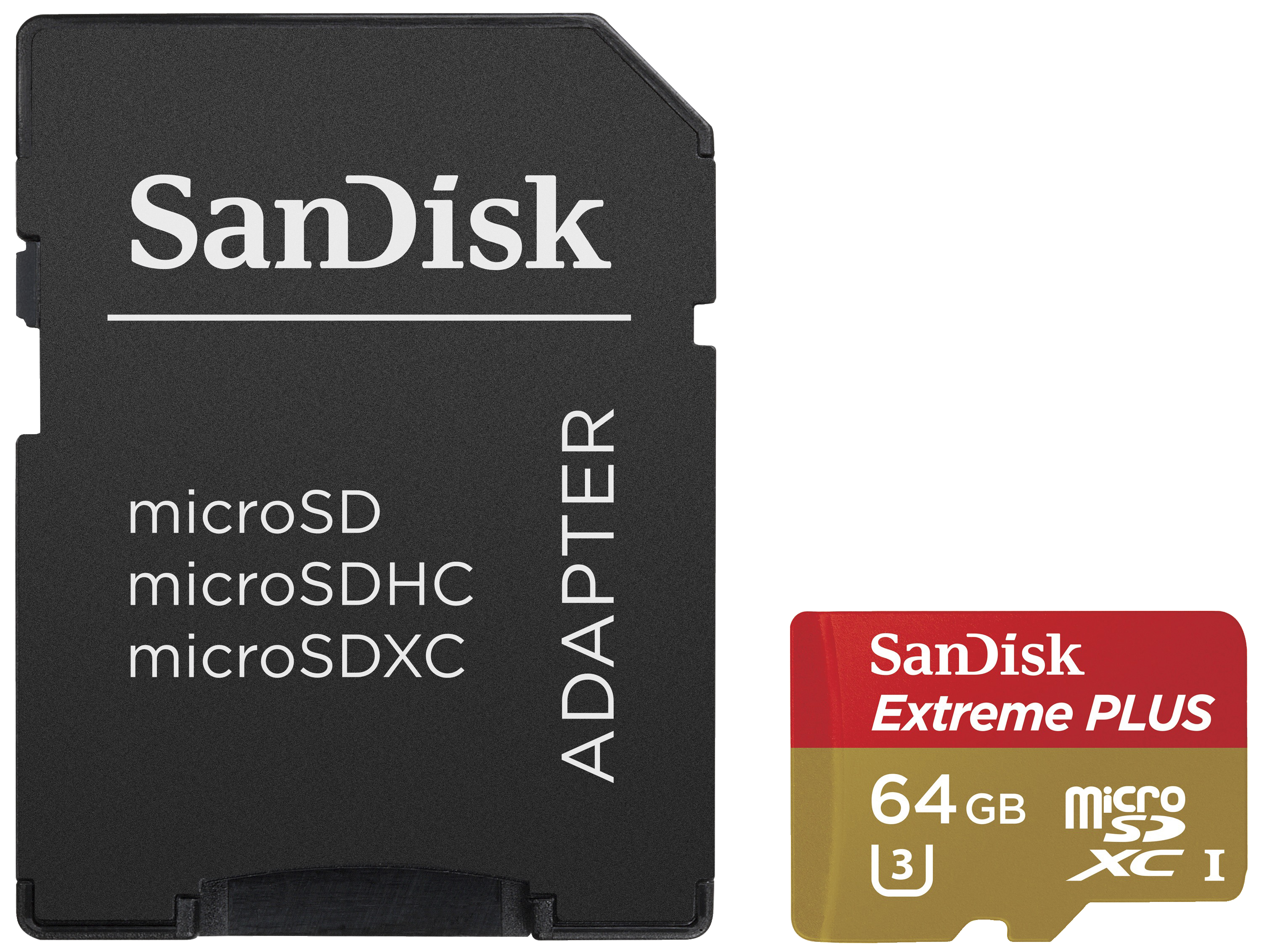 SanDisk Extreme Plus Micro SD-kort 64 GB - Minnekort til kamera - Elkjøp