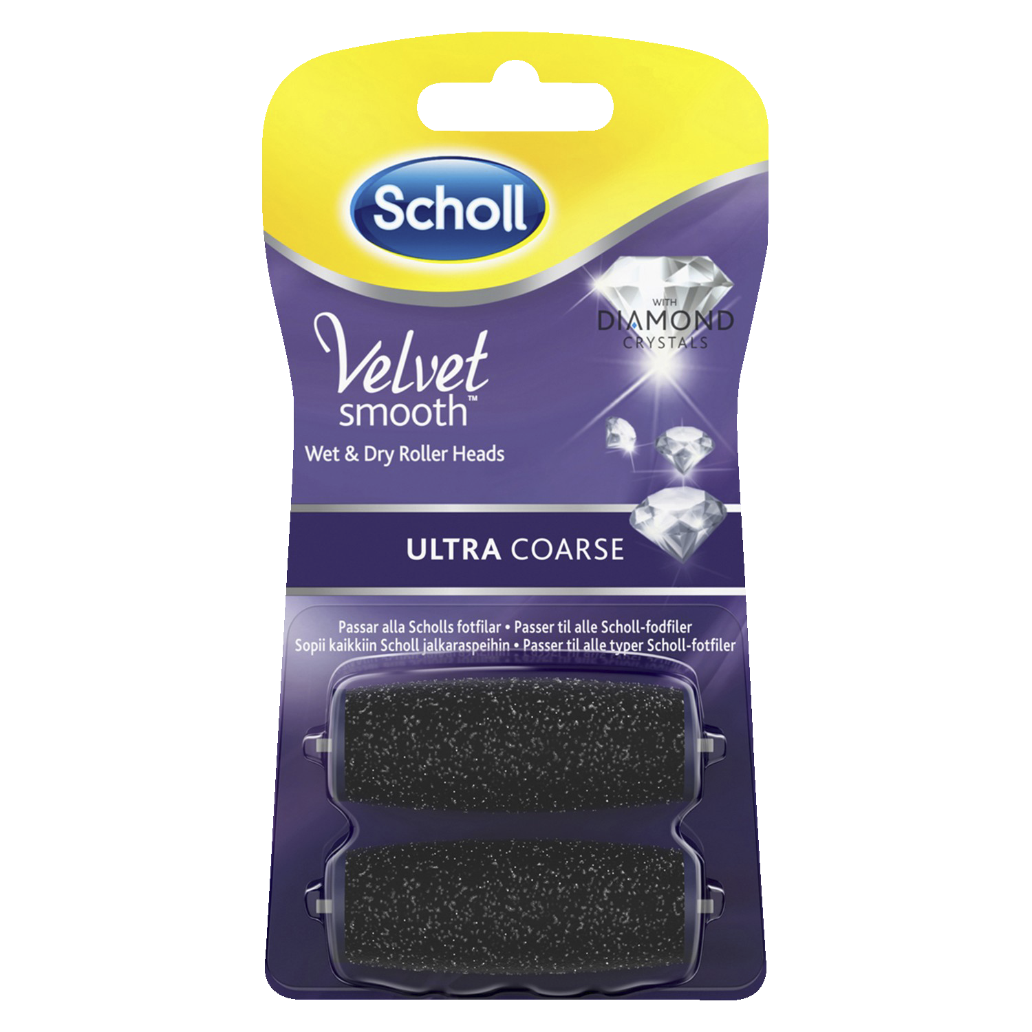 Scholl Velvet Smooth fotfil refill - Manikyr og pedikyr - Elkjøp