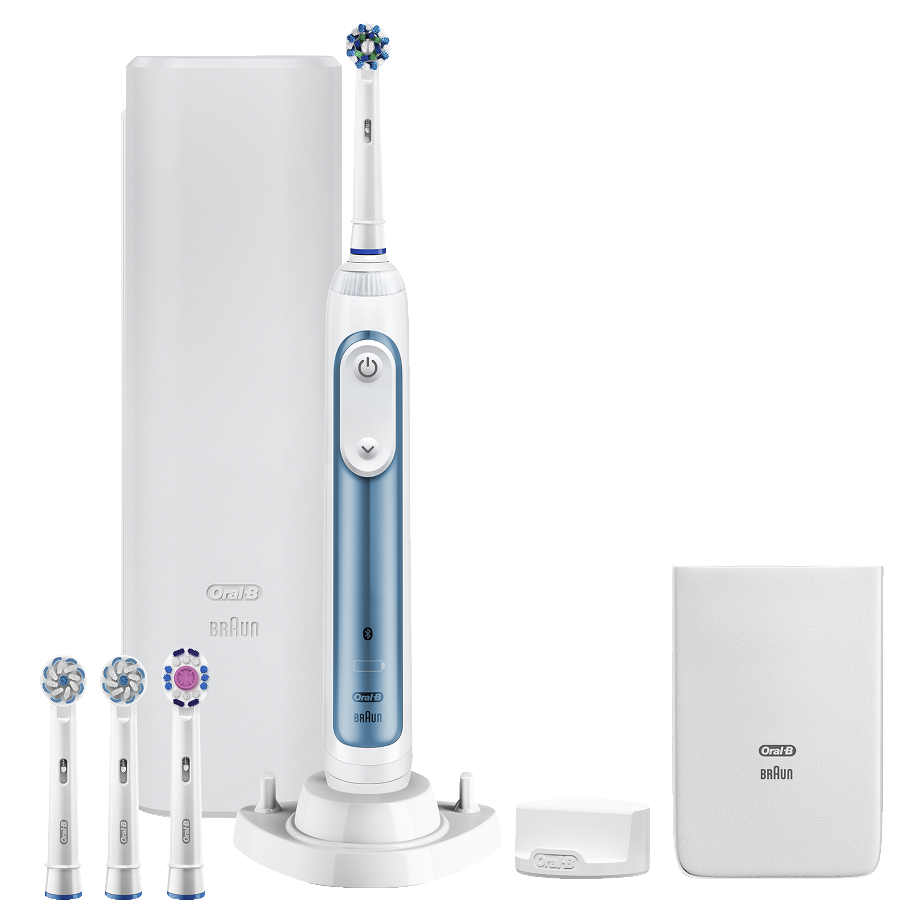 Oral-B Smart 6 elektrisk tannbørste 6600 (blå) - Elektriske tannbørster -  Elkjøp