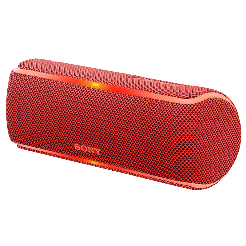 Sony bærbar trådløs høyttaler SRS-XB21 (rød) - Høyttalere - Elkjøp