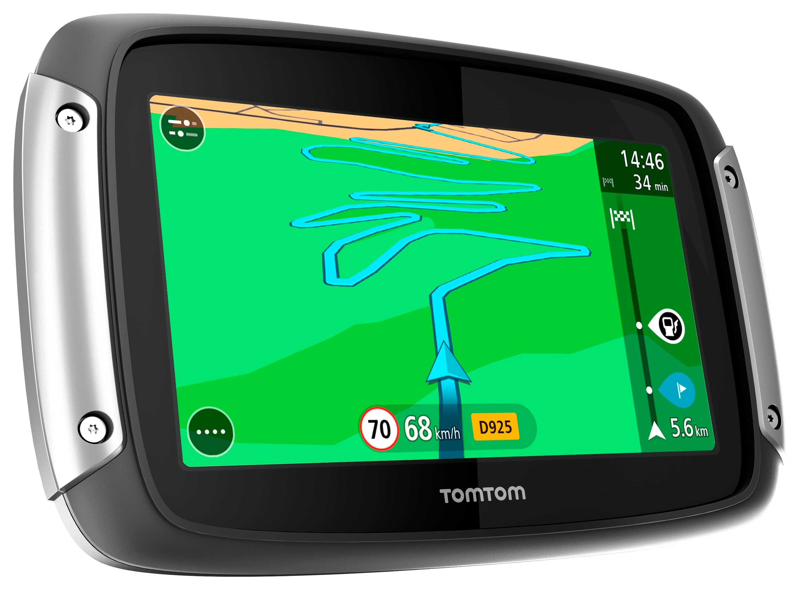 TomTom Rider GPS til motorsykkel - GPS til friluftsliv, sykkel og golf -  Elkjøp